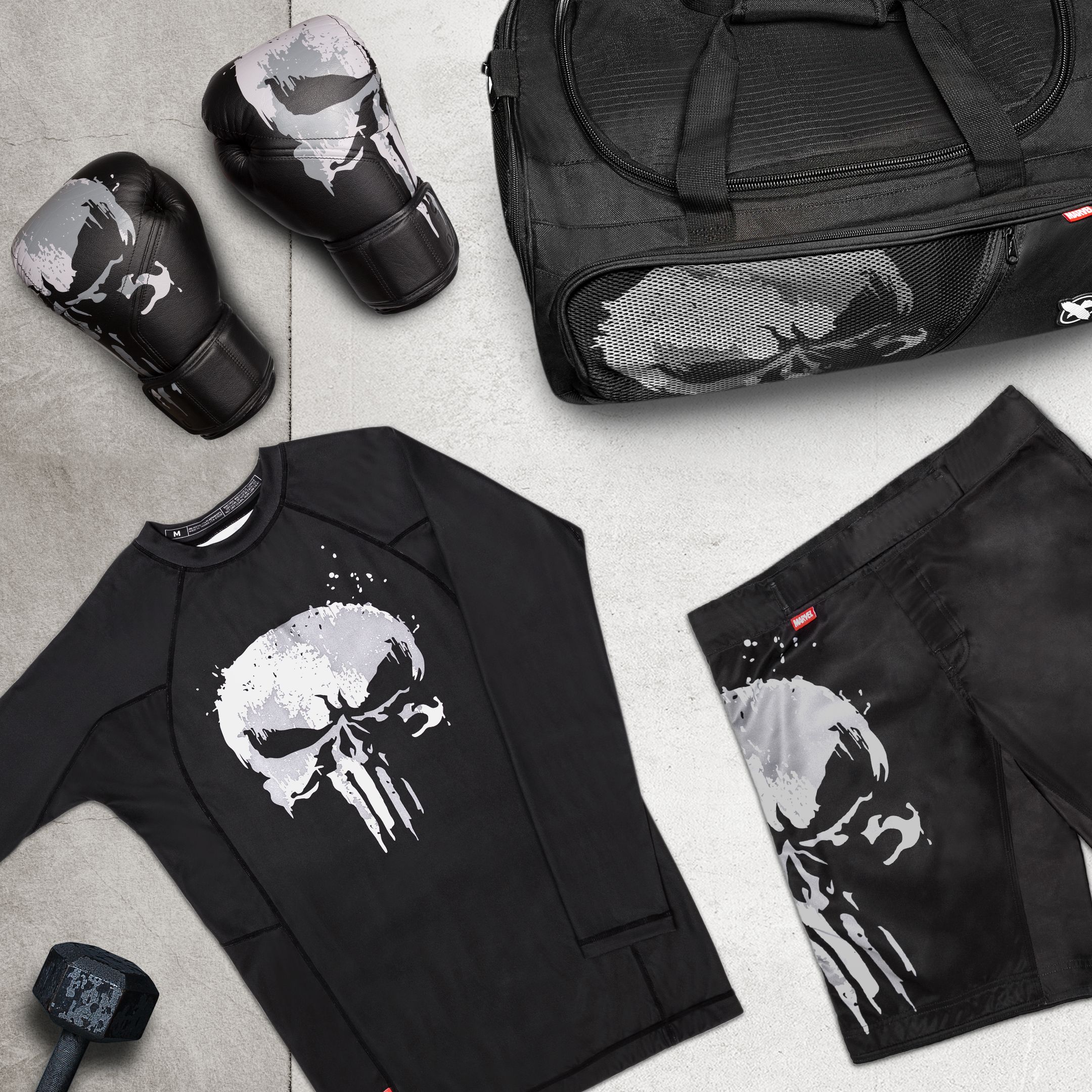 Marvel's The Punisher Fight Shorts - Image 4