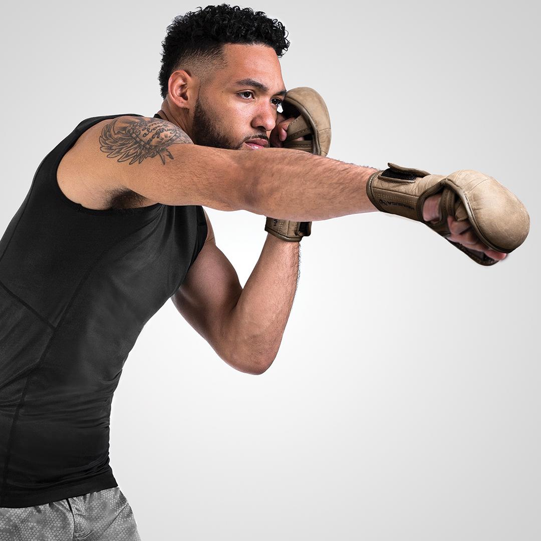 Hayabusa Hybrid MMA Gloves shadow boxing