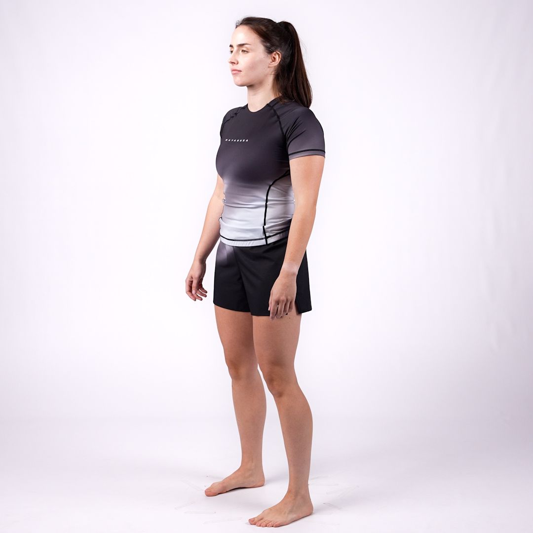 Hayabusa Women's Apex Nova Short Sleeve Rash Guard video thumbnail