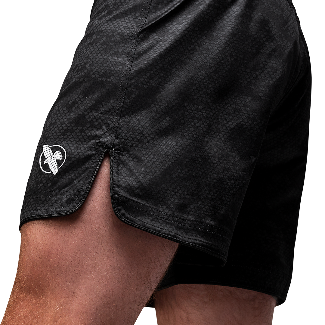 Hayabusa Hex Mid-Thigh Shorts | Hybrid Fight Shorts