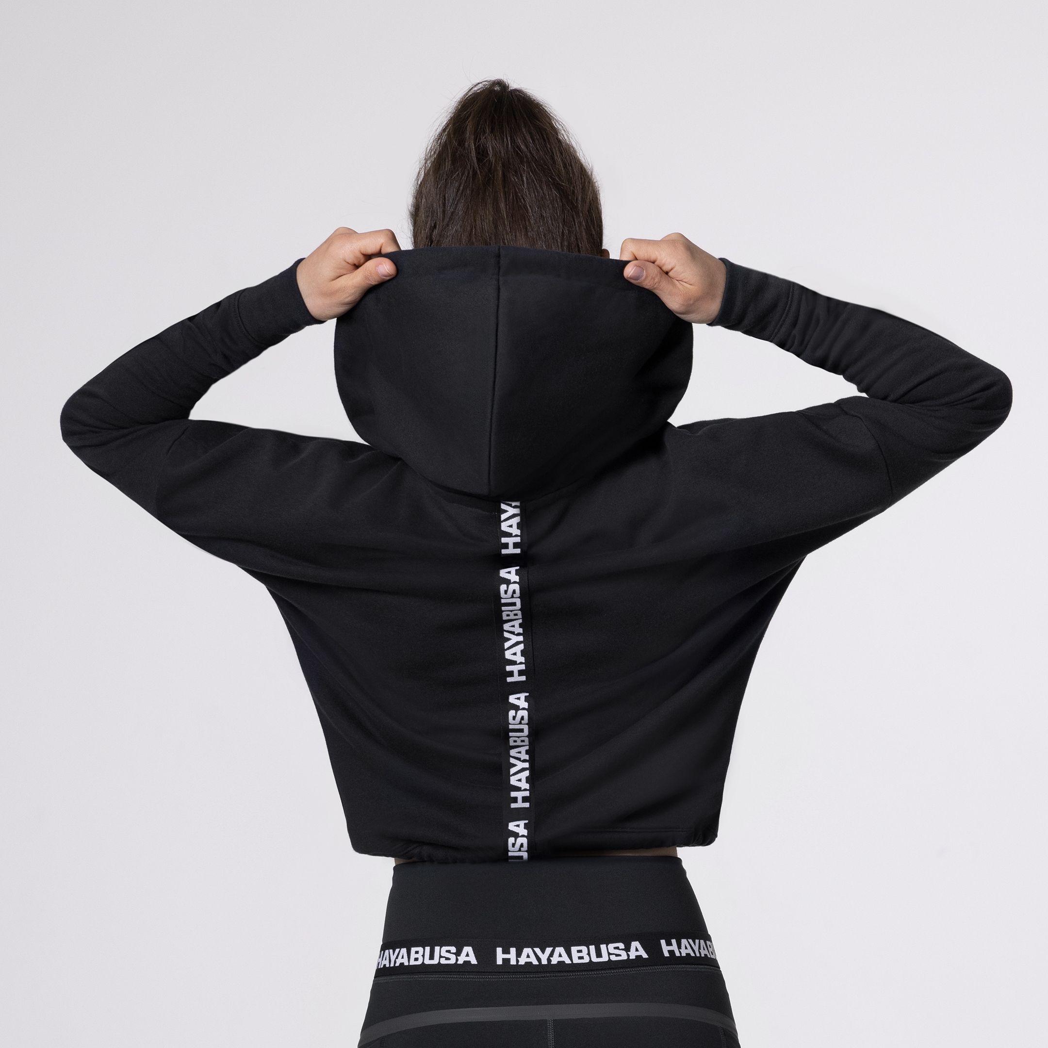 Hayabusa Women’s Cozy Fleece Cropped Hoodie - Image 3
