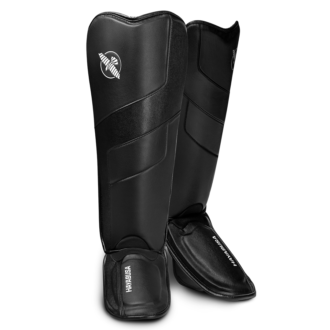 Hayabusa T3 Full Back Shin Guards | Kickboxing & Muay Thai