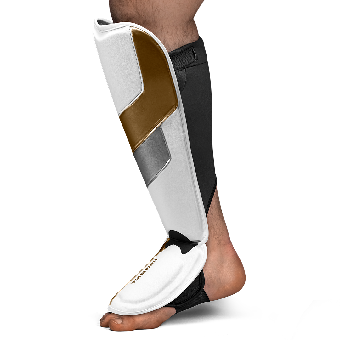 Hayabusa T3 Full Back Shin Guards | Kickboxing & Muay Thai