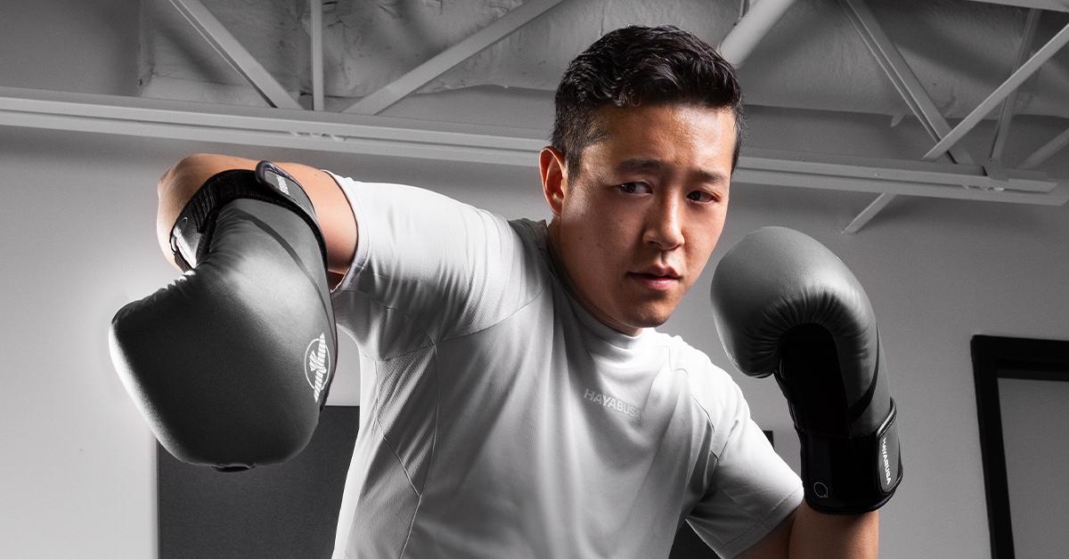Shadow Boxing with E1 and Hayabusa Weighted Gloves