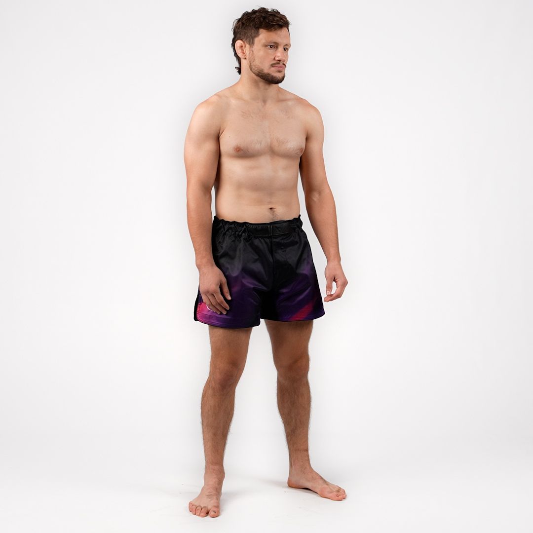 Hayabusa Men’s Apex Nova Mid-Thigh Fight Shorts video thumbnail