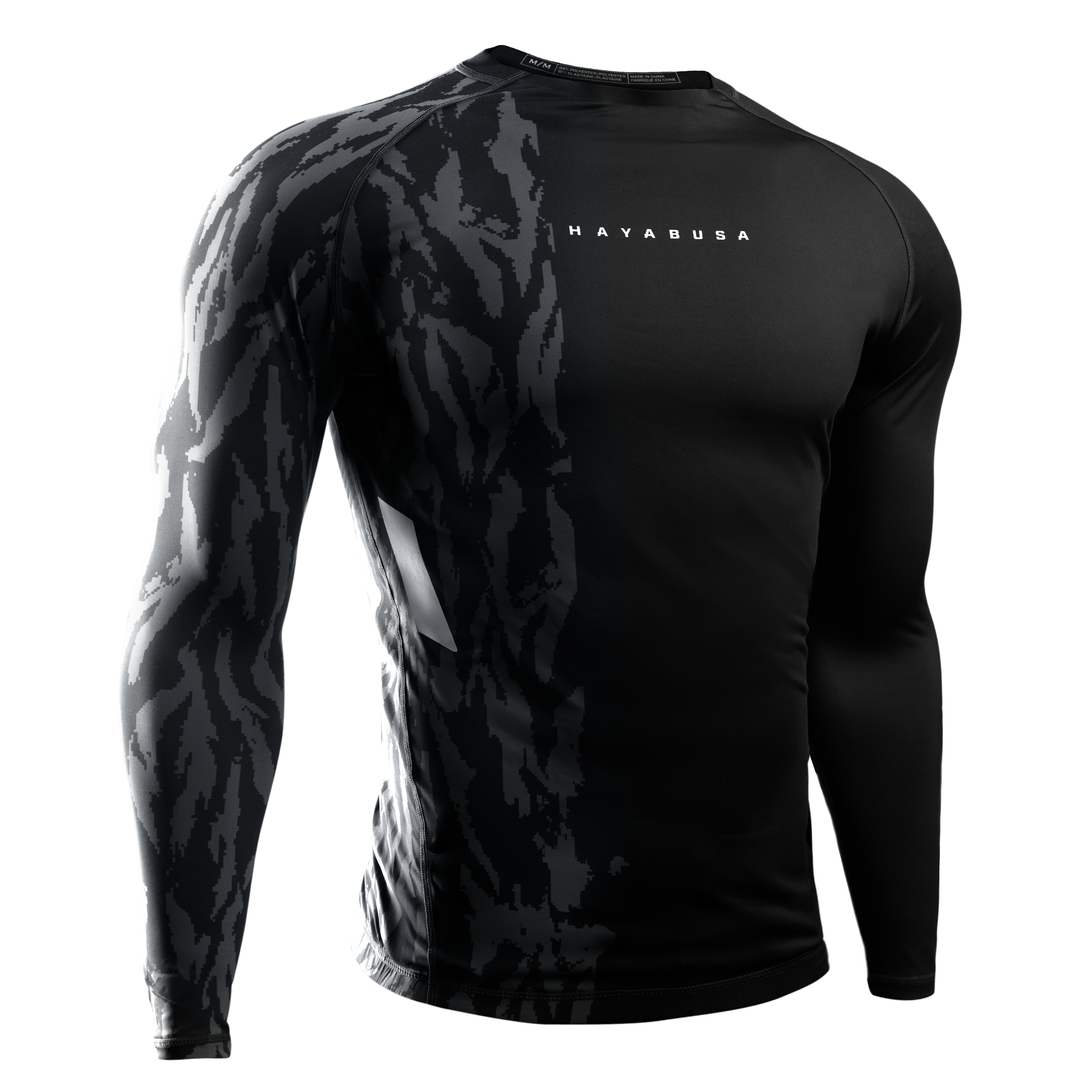 Hayabusa Men’s Apex Long Sleeve Rash Guard - Image 1