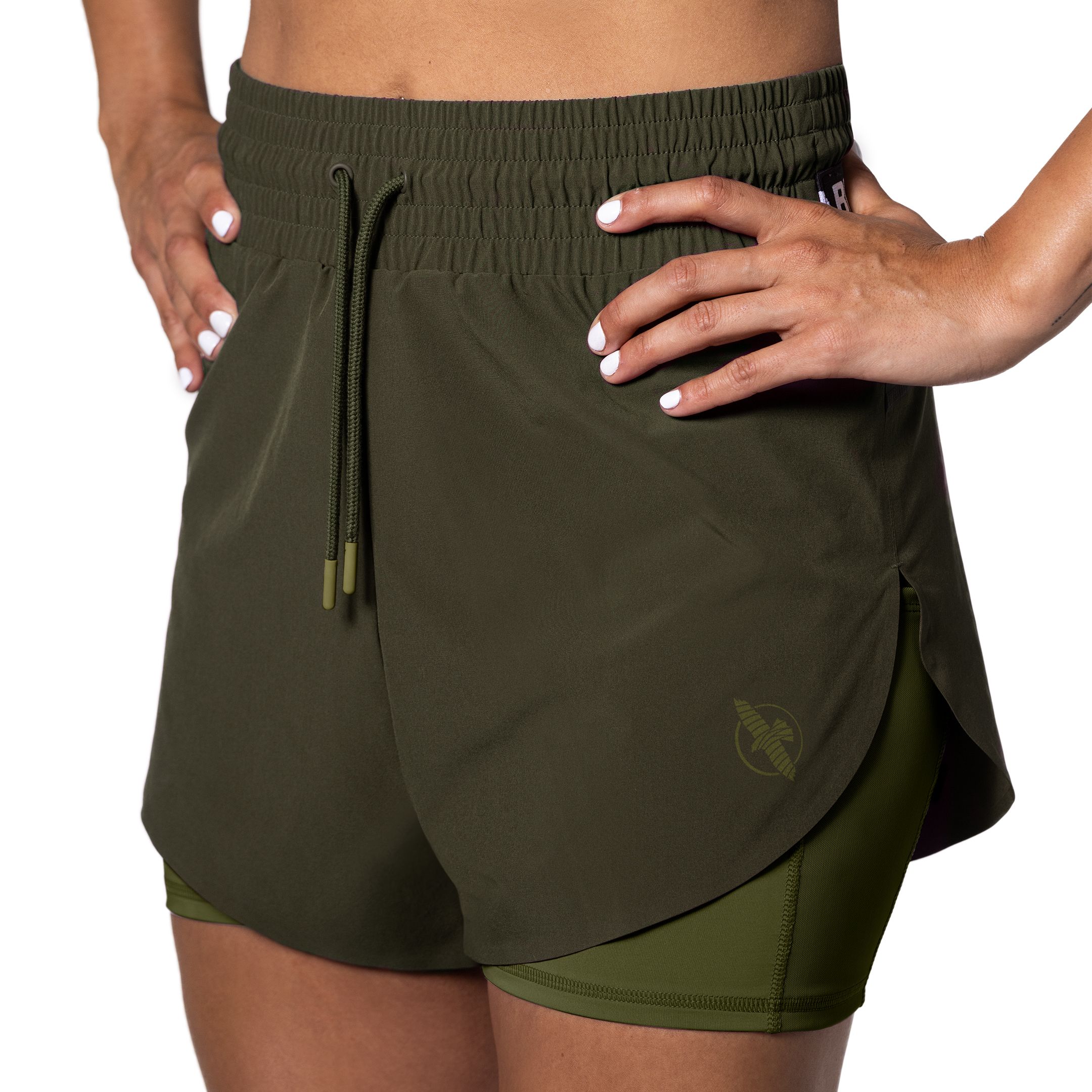 Hayabusa Women's Mid Rise Layered Shorts