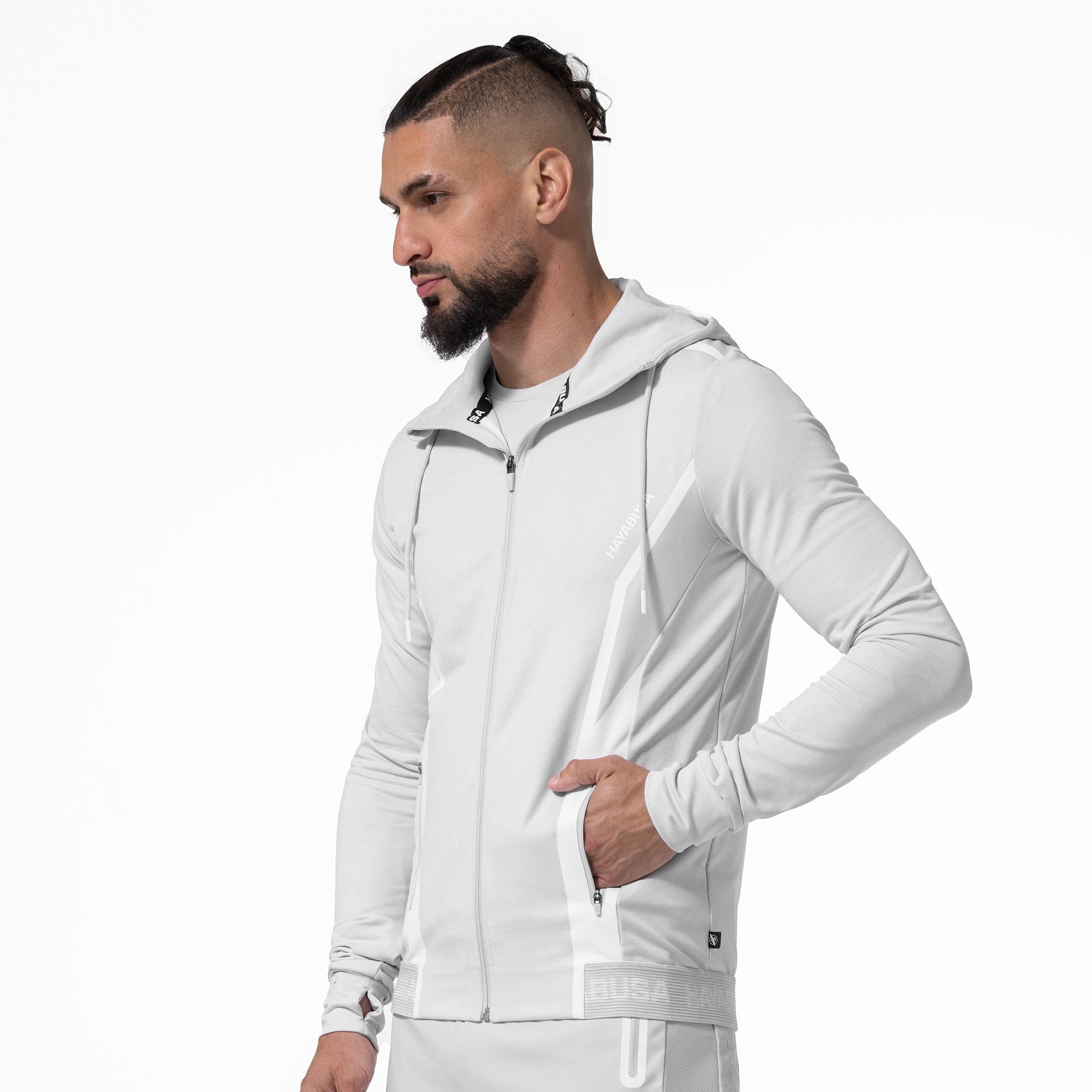 Hayabusa Men's Zip-Up Performance Hoodie | Performance Zip Up