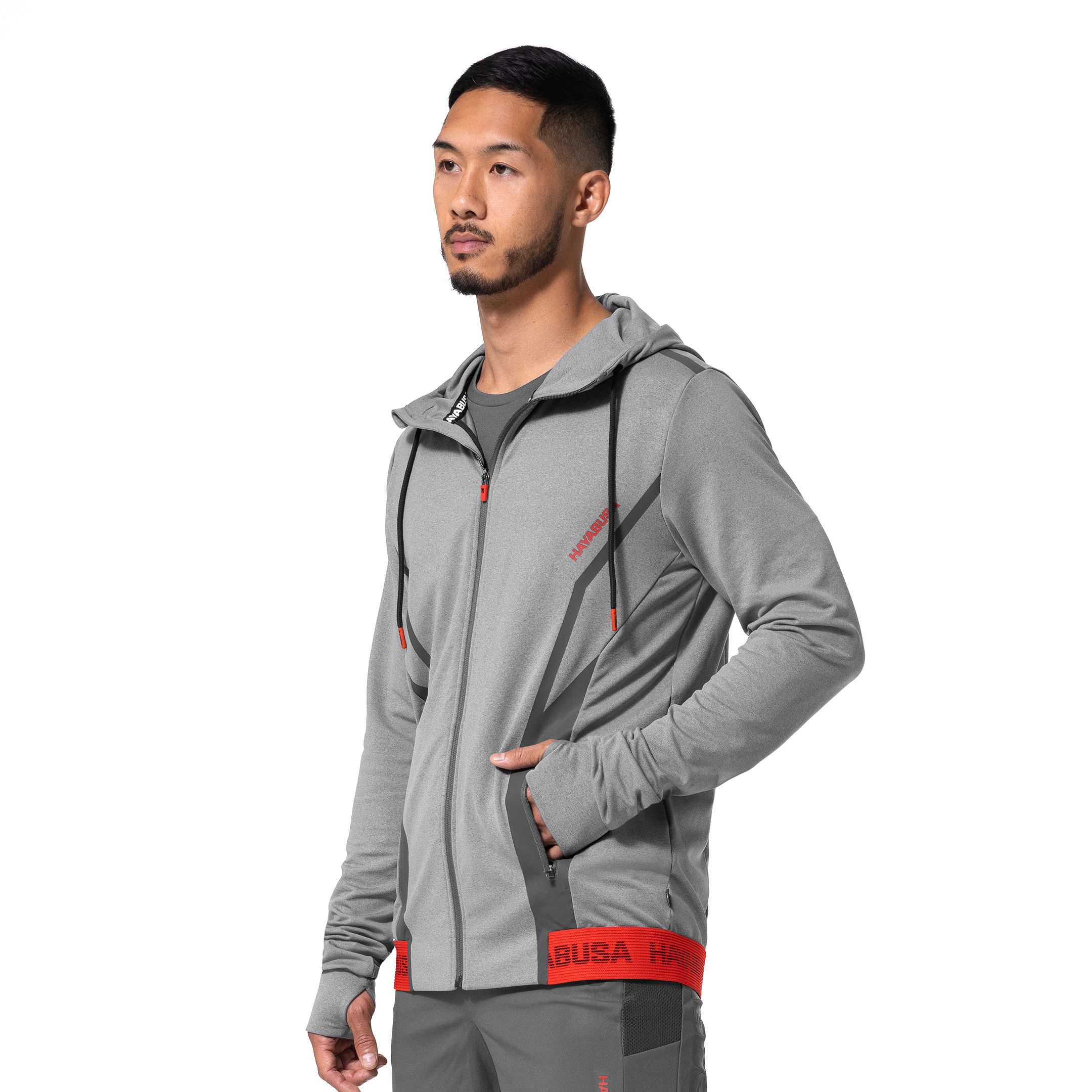 Hayabusa Men's Zip-Up Performance Hoodie | Performance Zip Up