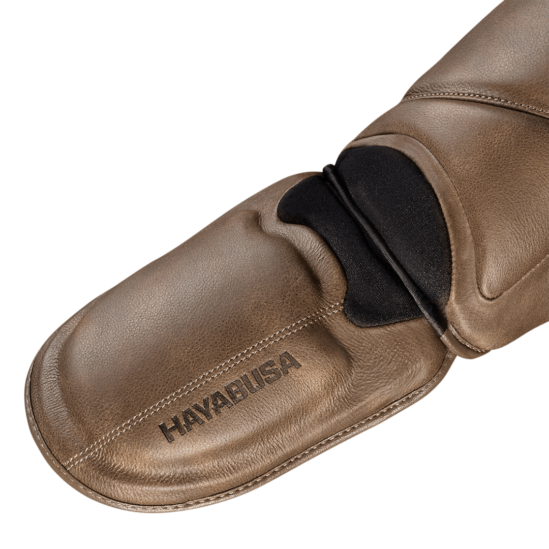 Hayabusa T3 LX Shin Guards | Luxurious Leather