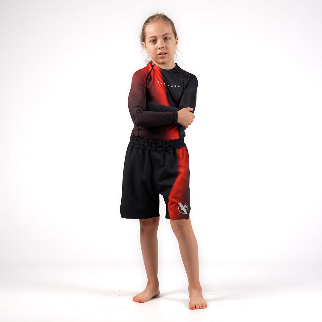Hayabusa Kids Apex Long Sleeve Rash Guard video thumbnail