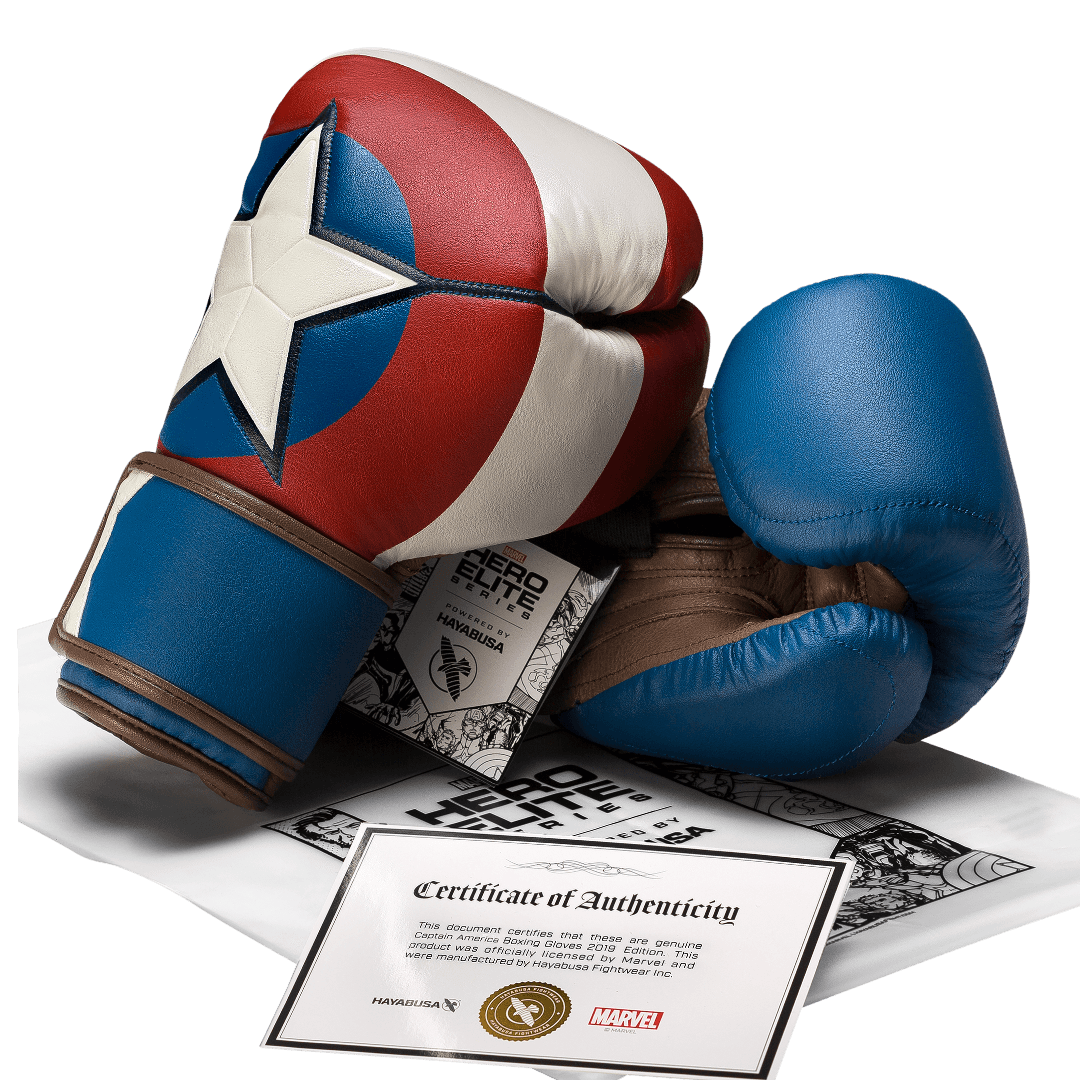 Captain America Boxing Gloves | Marvel Hero Elite