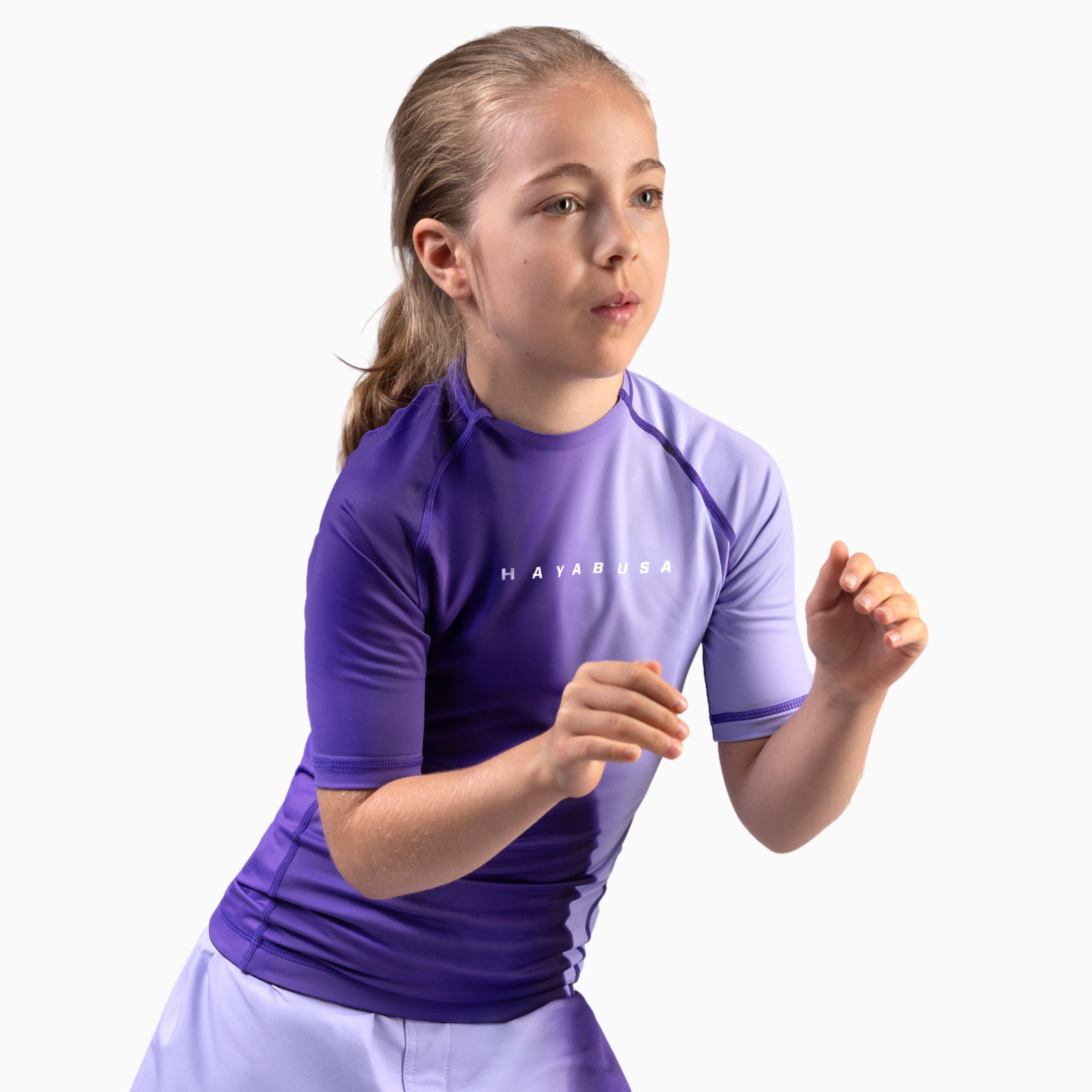 Hayabusa Kids Apex Short Sleeve Rash Guard - Image 4