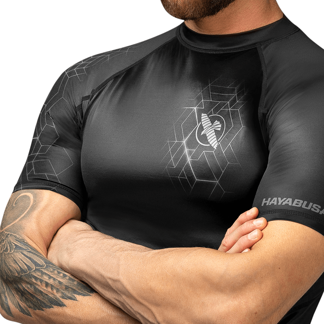 Hayabusa Geo Short Sleeve Rash Guard - Image 4