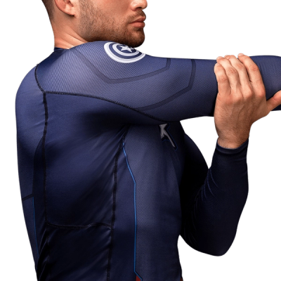 Marvel's Captain America Long Sleeve Rash Guard - Image 4