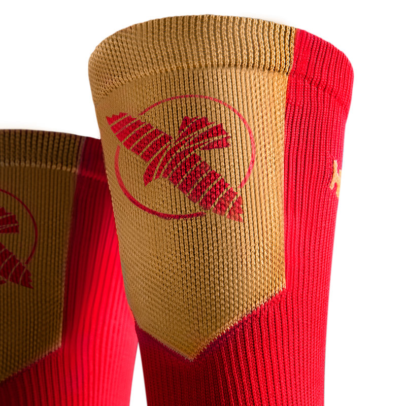 Pro Boxing Socks - Red