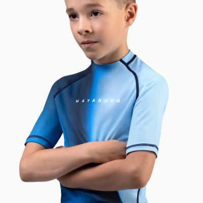 Hayabusa Kids Apex Nova Short Sleeve Rash Guard - Image 3