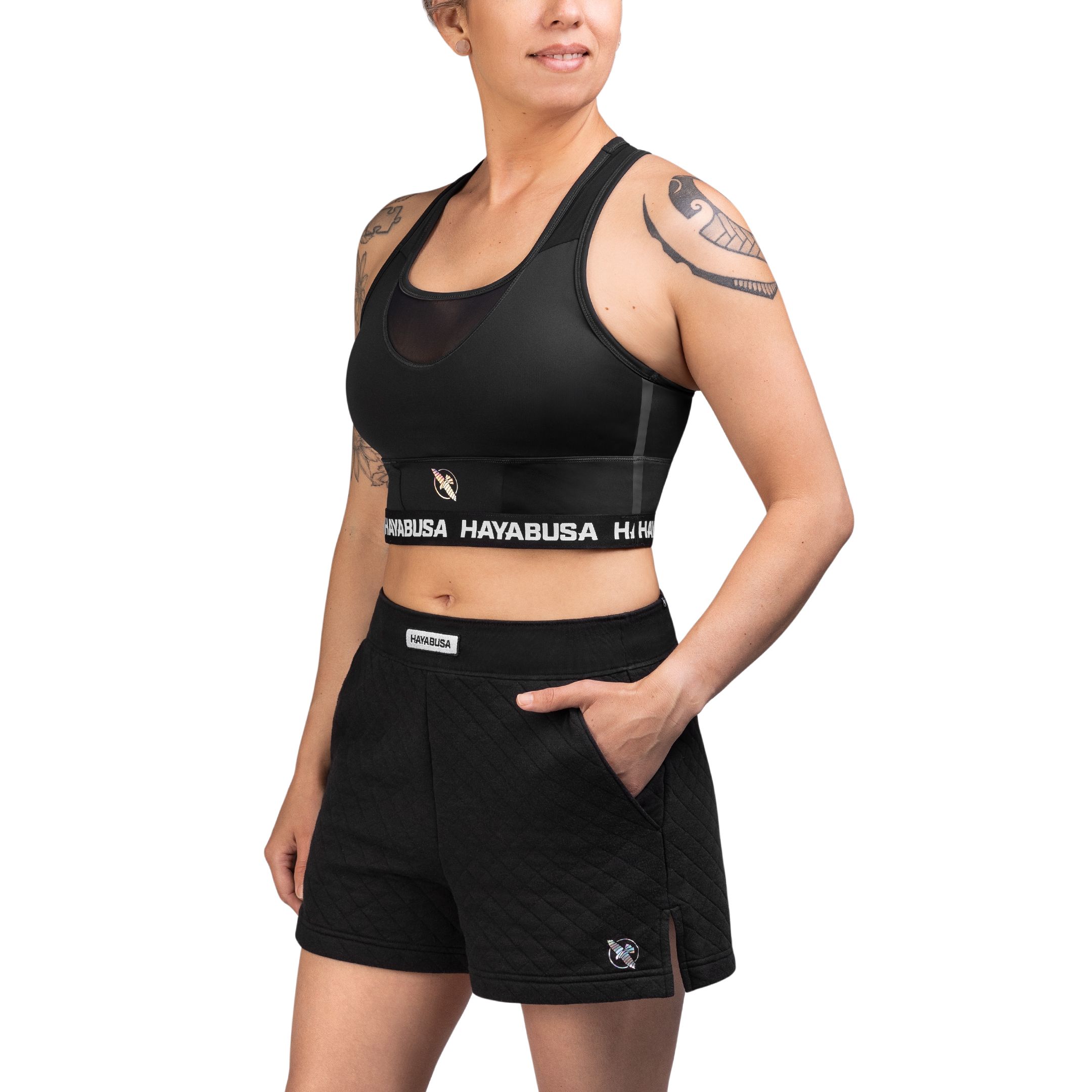 Hayabusa Women’s Quilted Training Shorts - Image 2