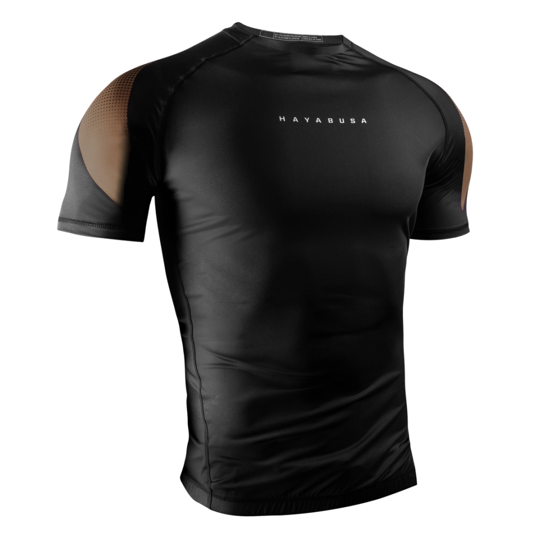 Hayabusa Men’s Pro Ranked Short Sleeve Rash Guard