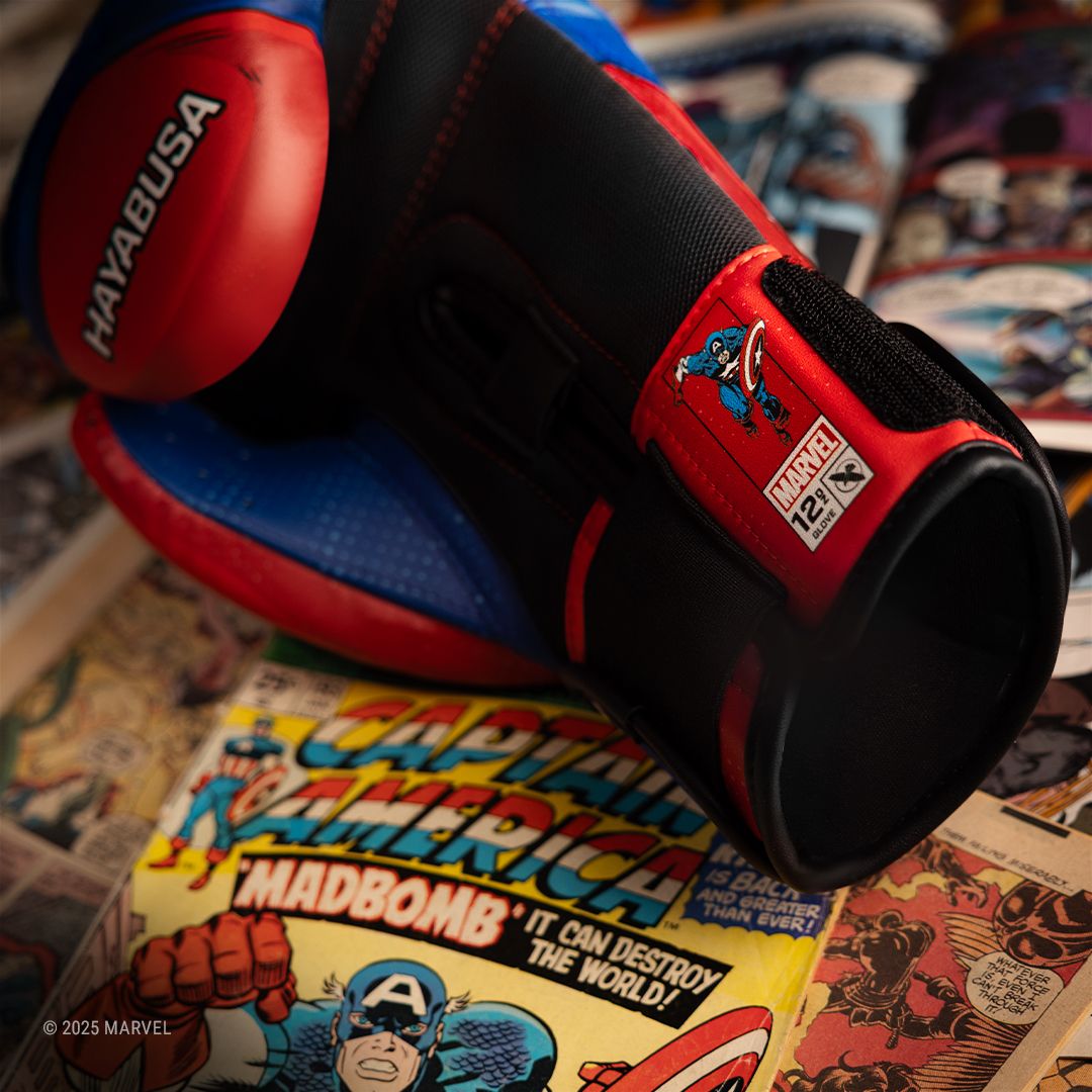 Marvel’s Classic Captain America Boxing Gloves - Image 4