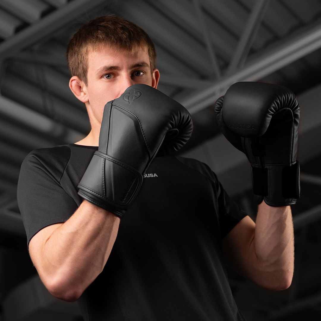 Hayabusa E1 Leather Boxing Gloves - Image 3