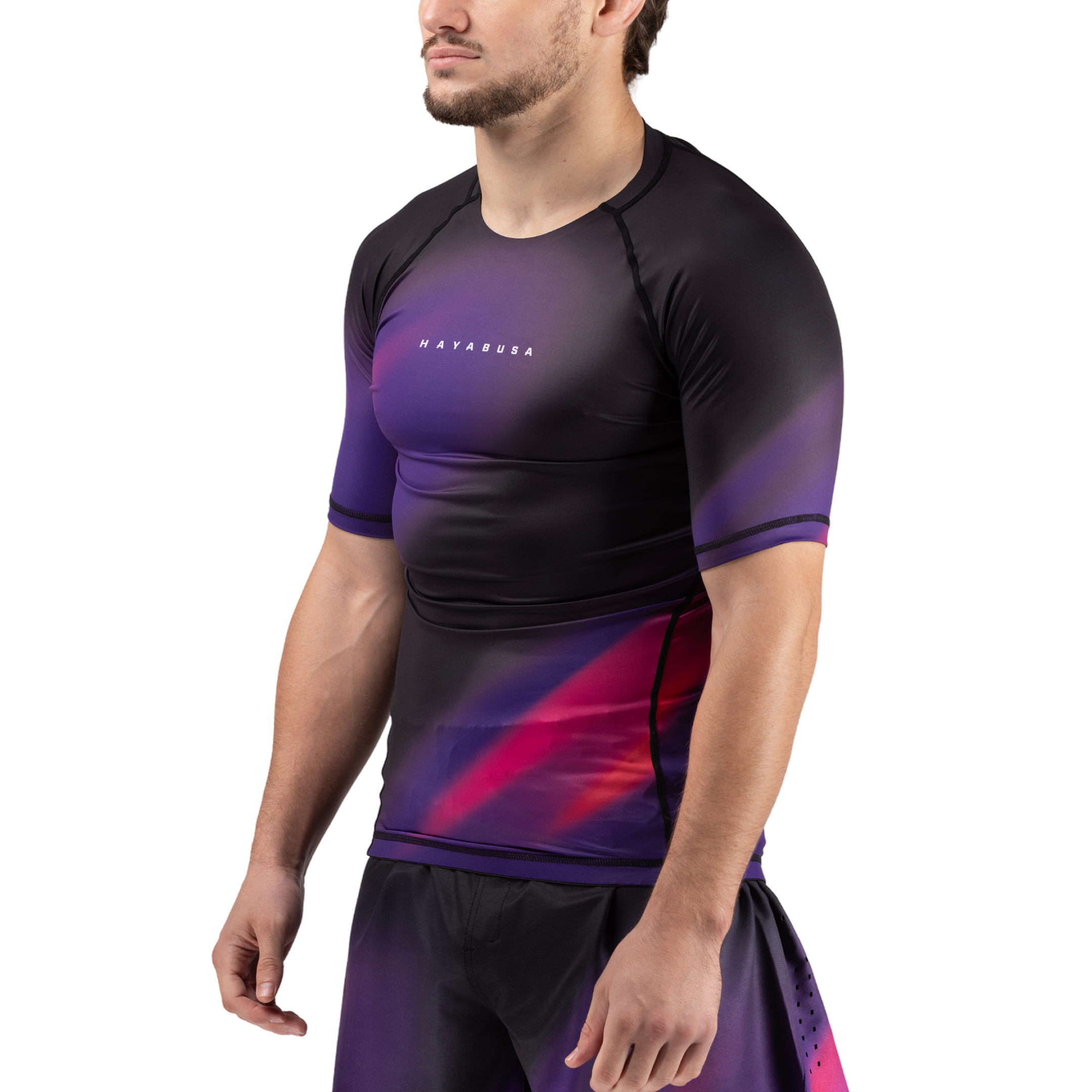 Hayabusa Men’s Apex Nova Short Sleeve Rash Guard
