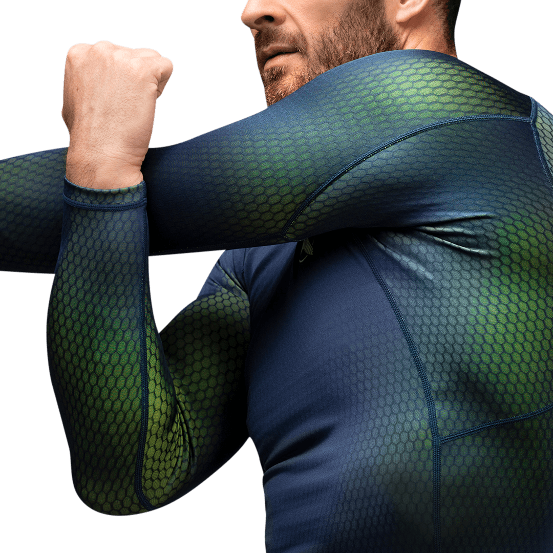Hayabusa Fusion Long Sleeve Rash Guard - Image 4