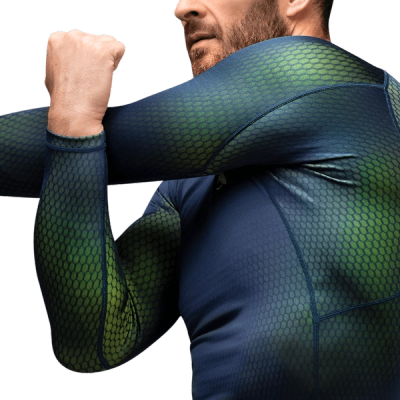 Hayabusa Fusion Long Sleeve Rash Guard - Image 4