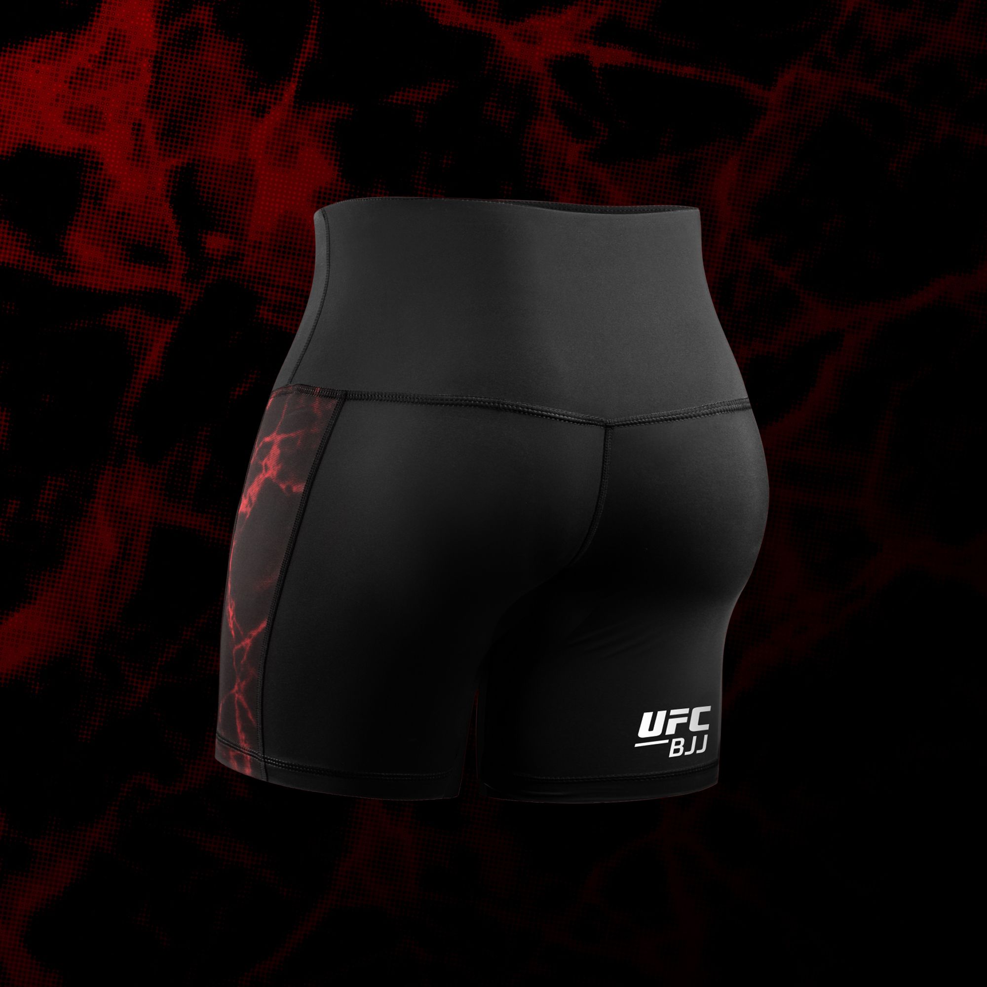 UFC BJJ Women’s Vale Tudo Shorts - Image 2