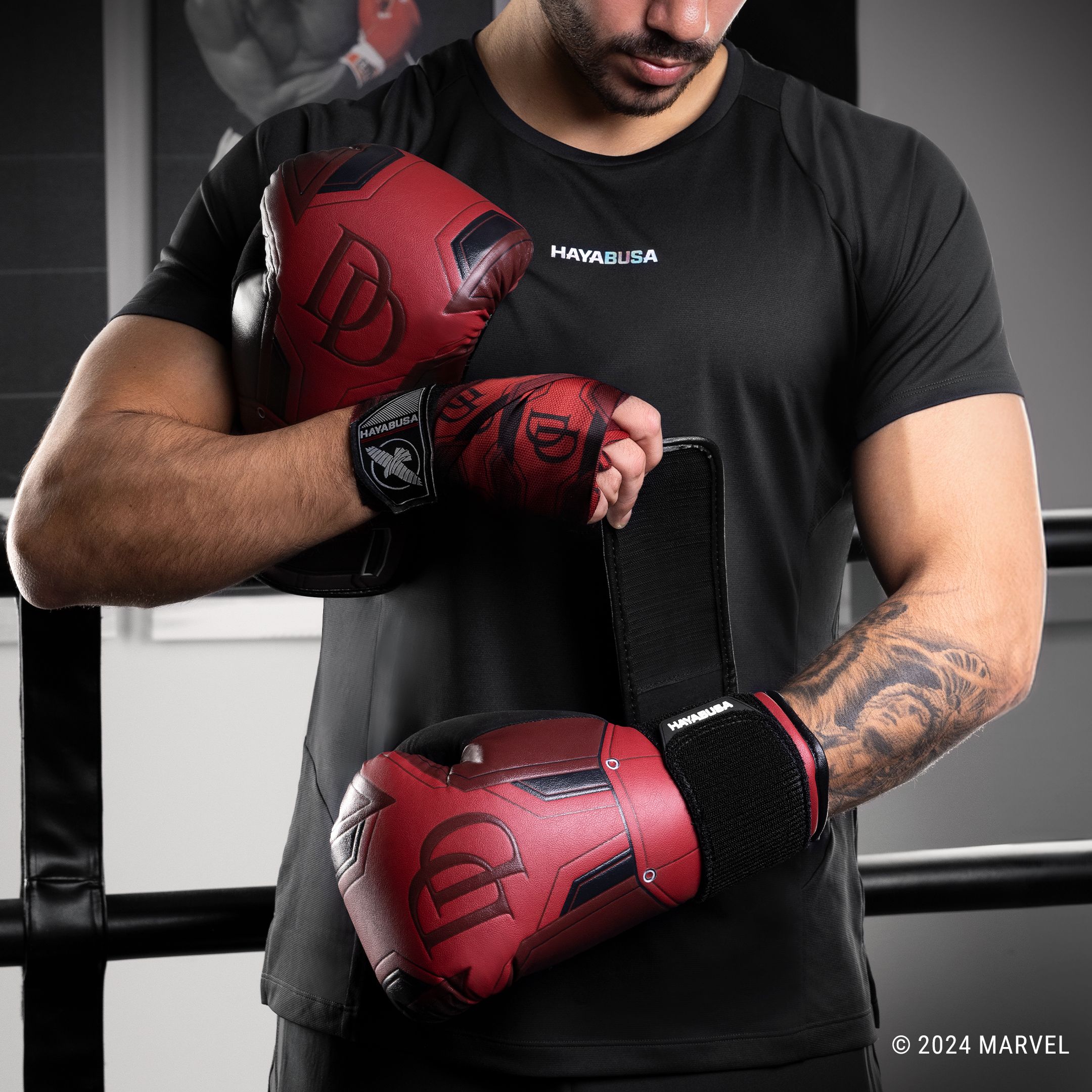 Hayabusa Daredevil Boxing Gloves | Marvel Hero Elite