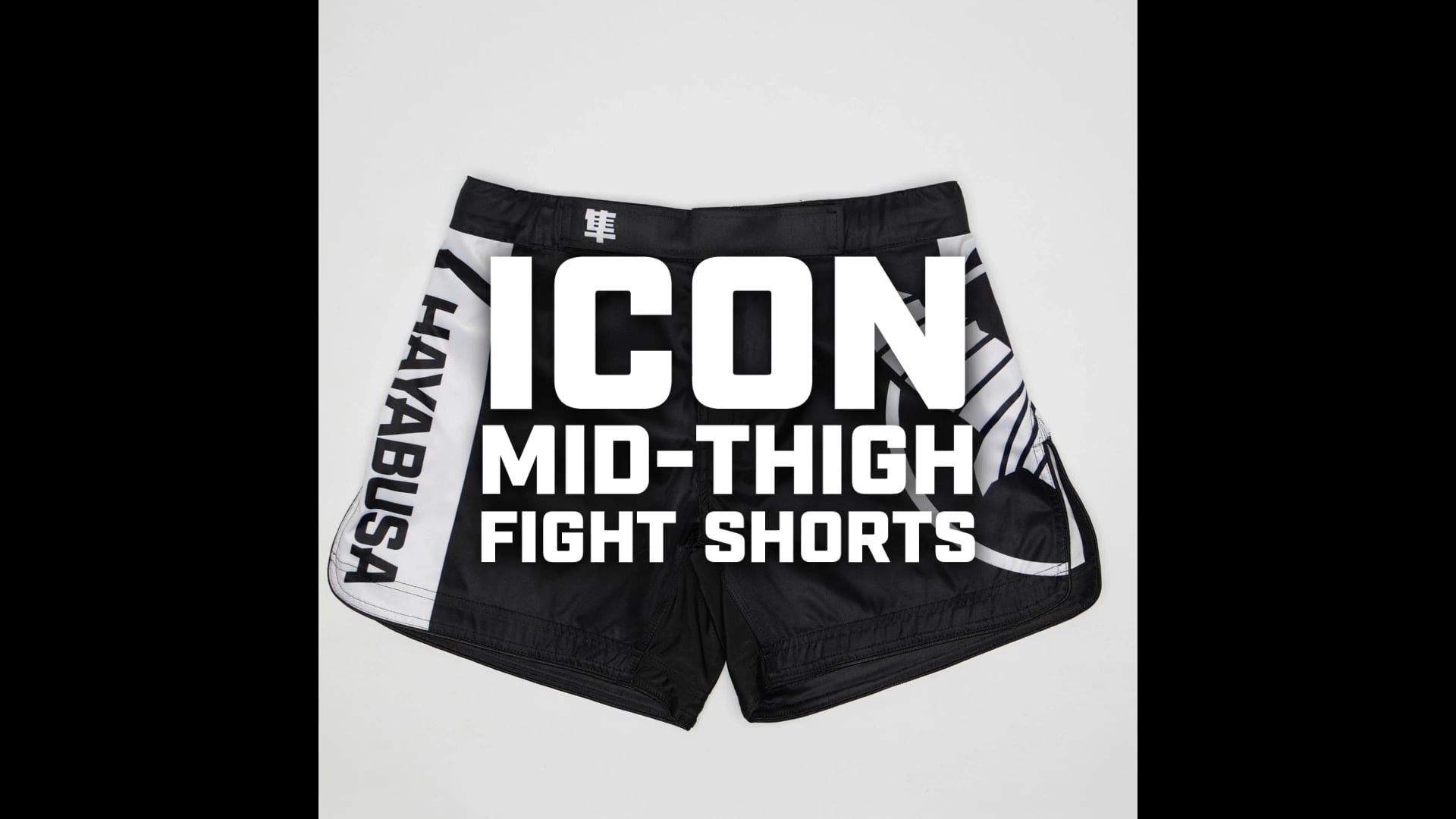Hayabusa Icon Mid-Thigh MMA Shorts video thumbnail