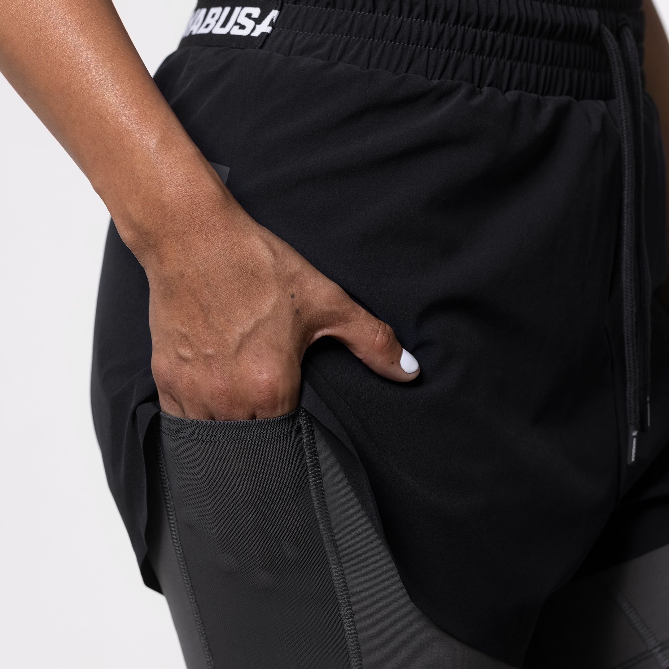 Hayabusa Women’s Mid Rise Layered Shorts - Image 5