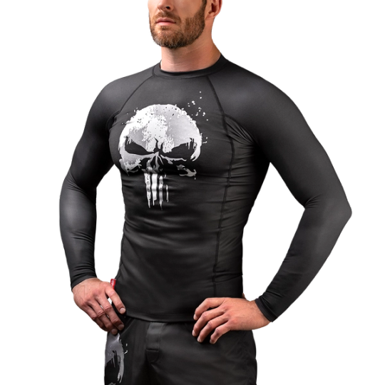 Marvel's The Punisher Long Sleeve Rash Guard