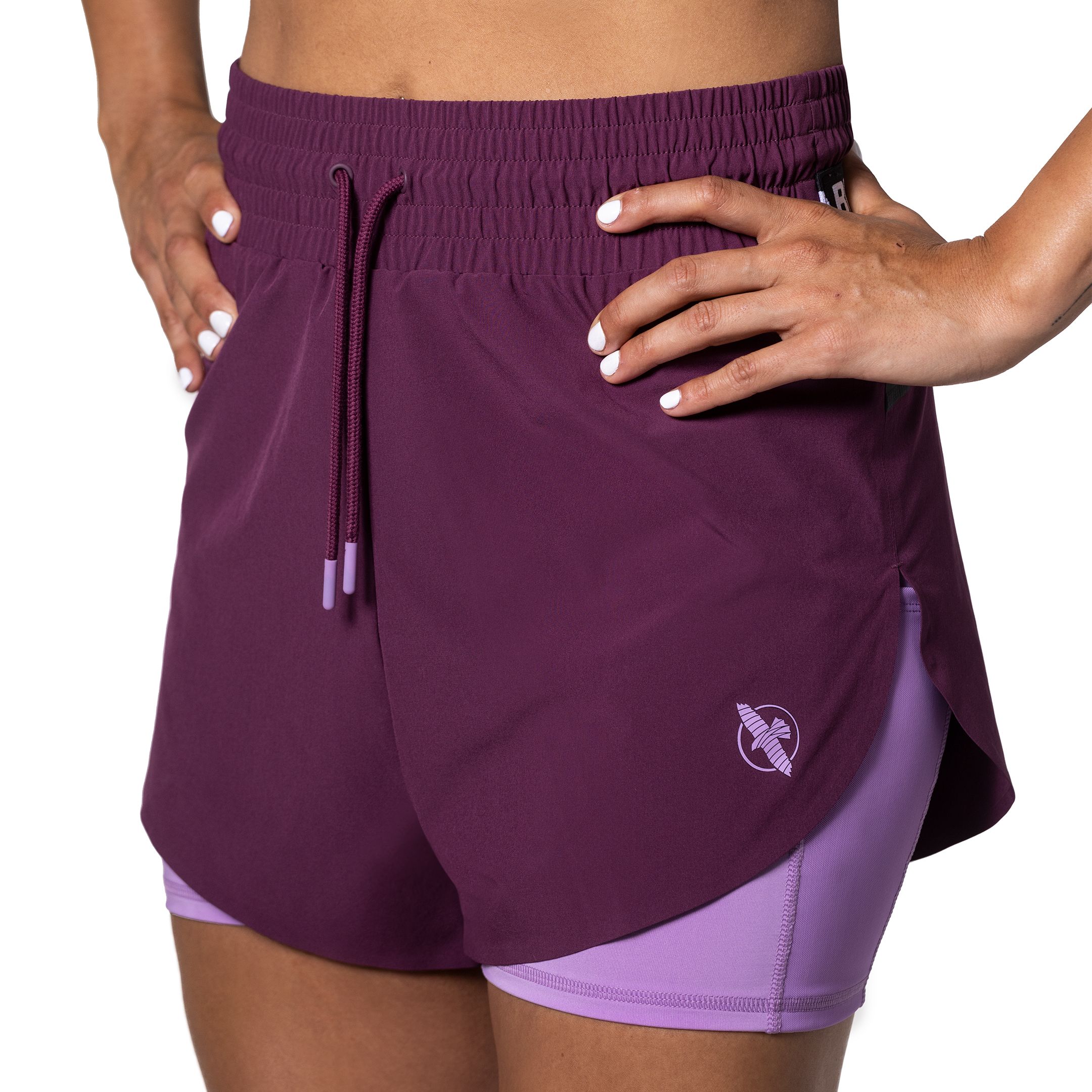Hayabusa Women's Mid Rise Layered Shorts