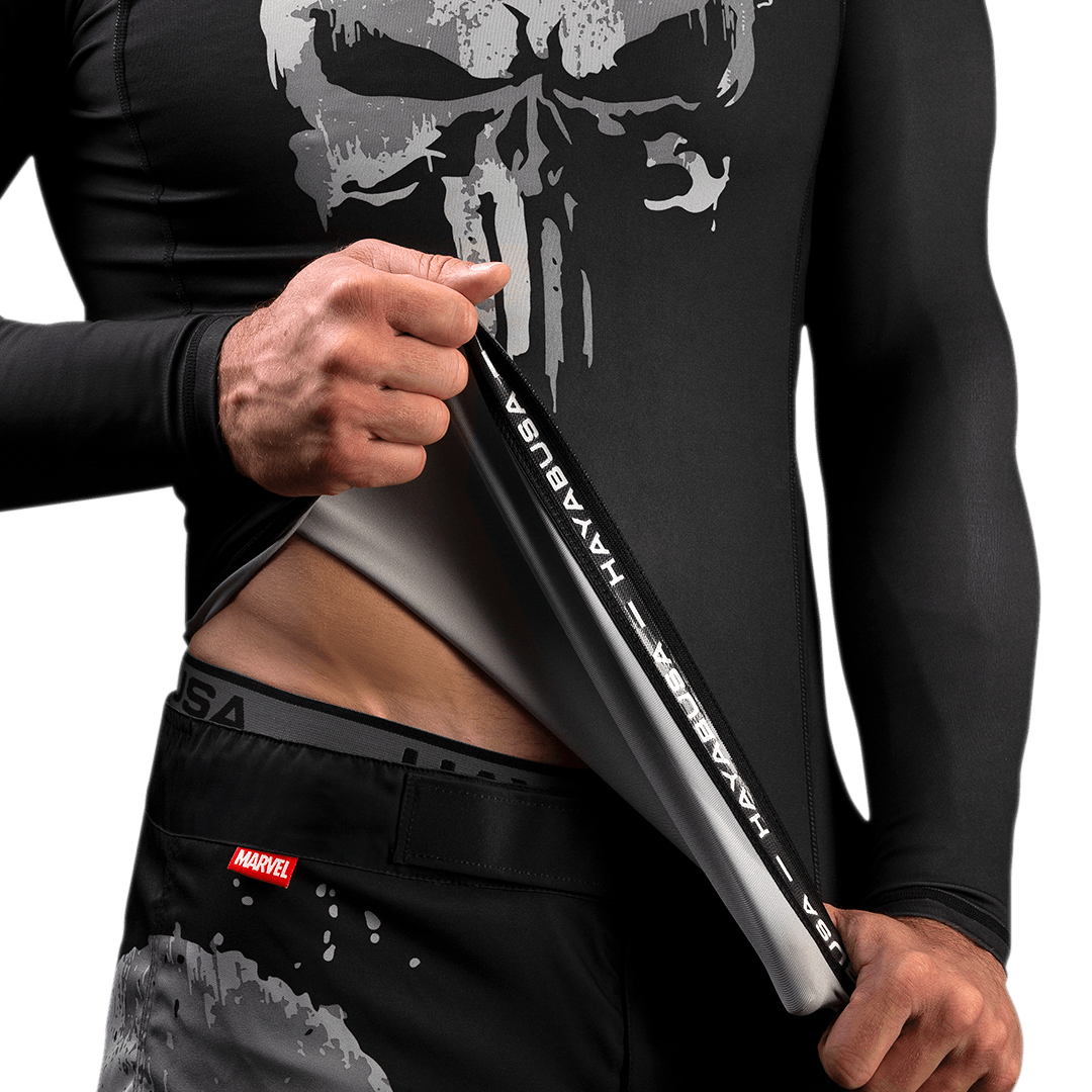 Marvel's The Punisher Long Sleeve Rash Guard - Image 5