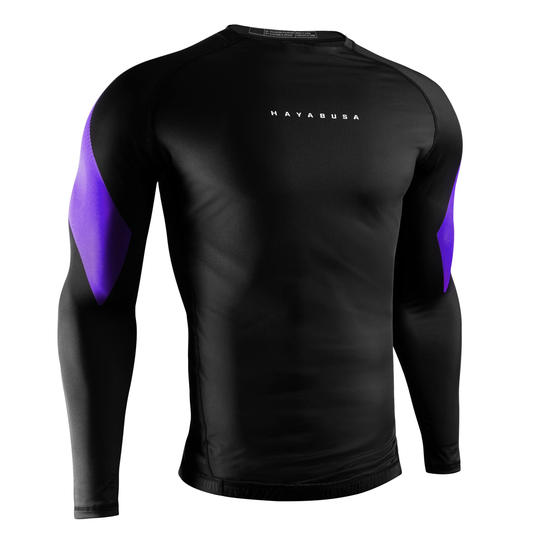 Hayabusa Men’s Pro Ranked Long Sleeve Rash Guard