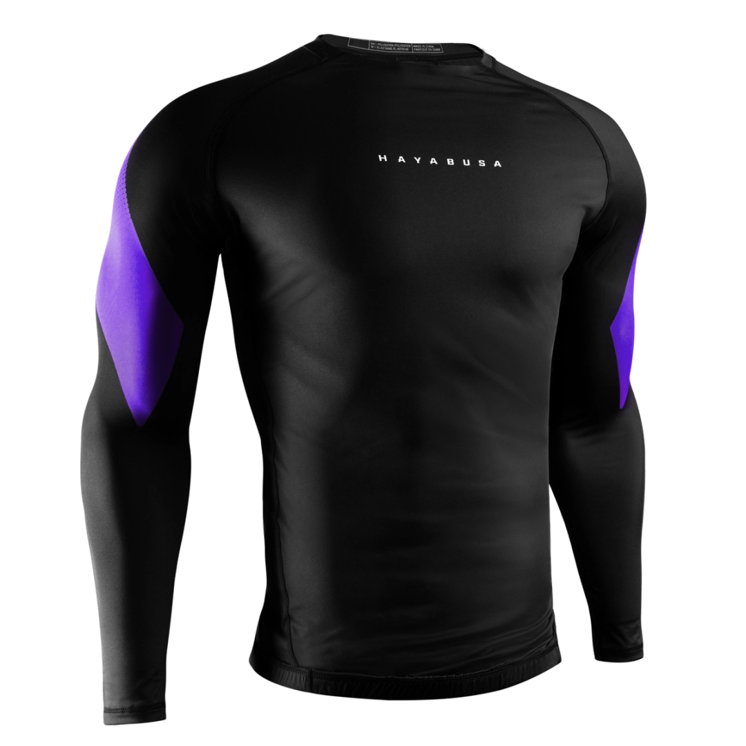 Hayabusa Men’s Pro Ranked Long Sleeve Rash Guard