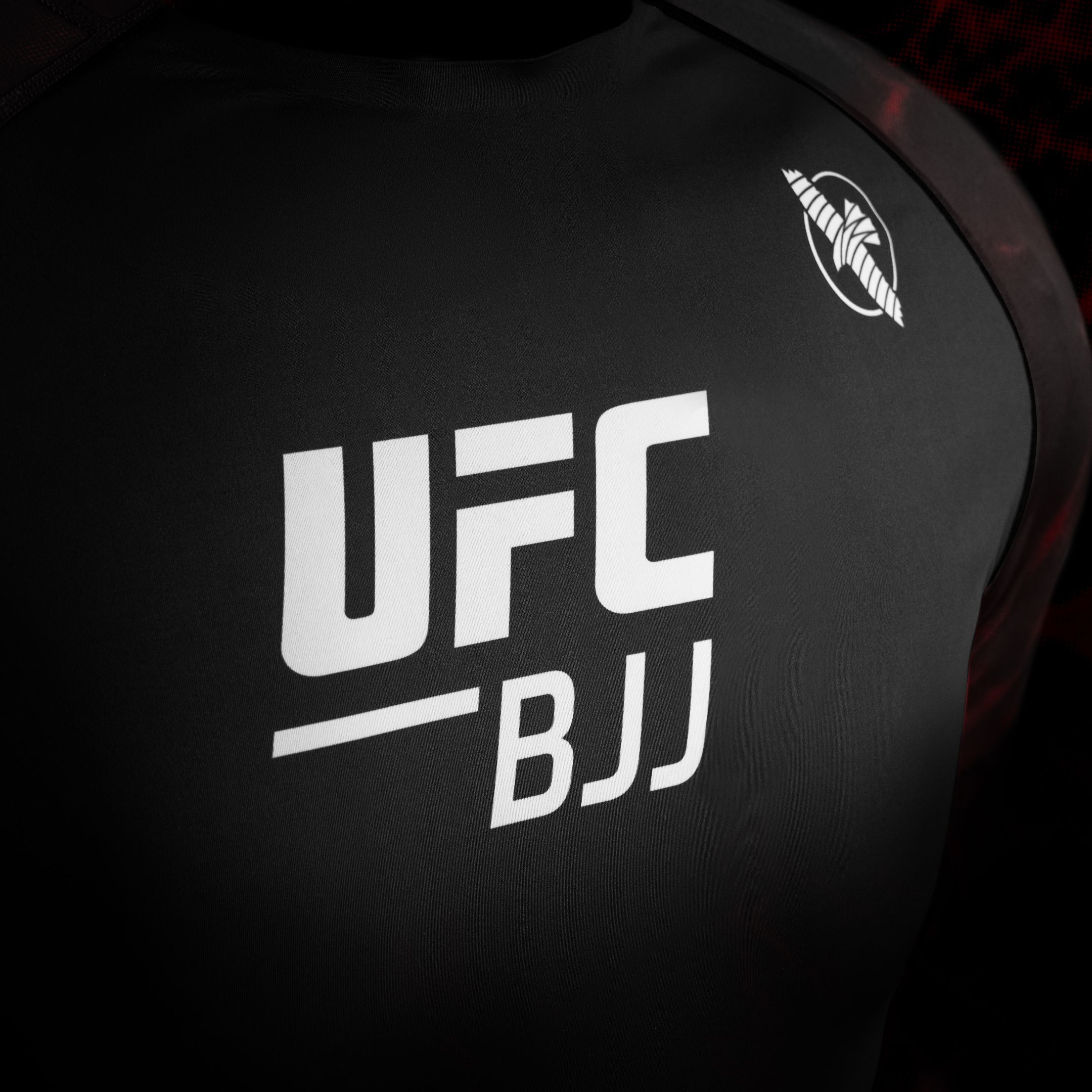 UFC BJJ Men’s Short Sleeve Rash Guard - Image 3