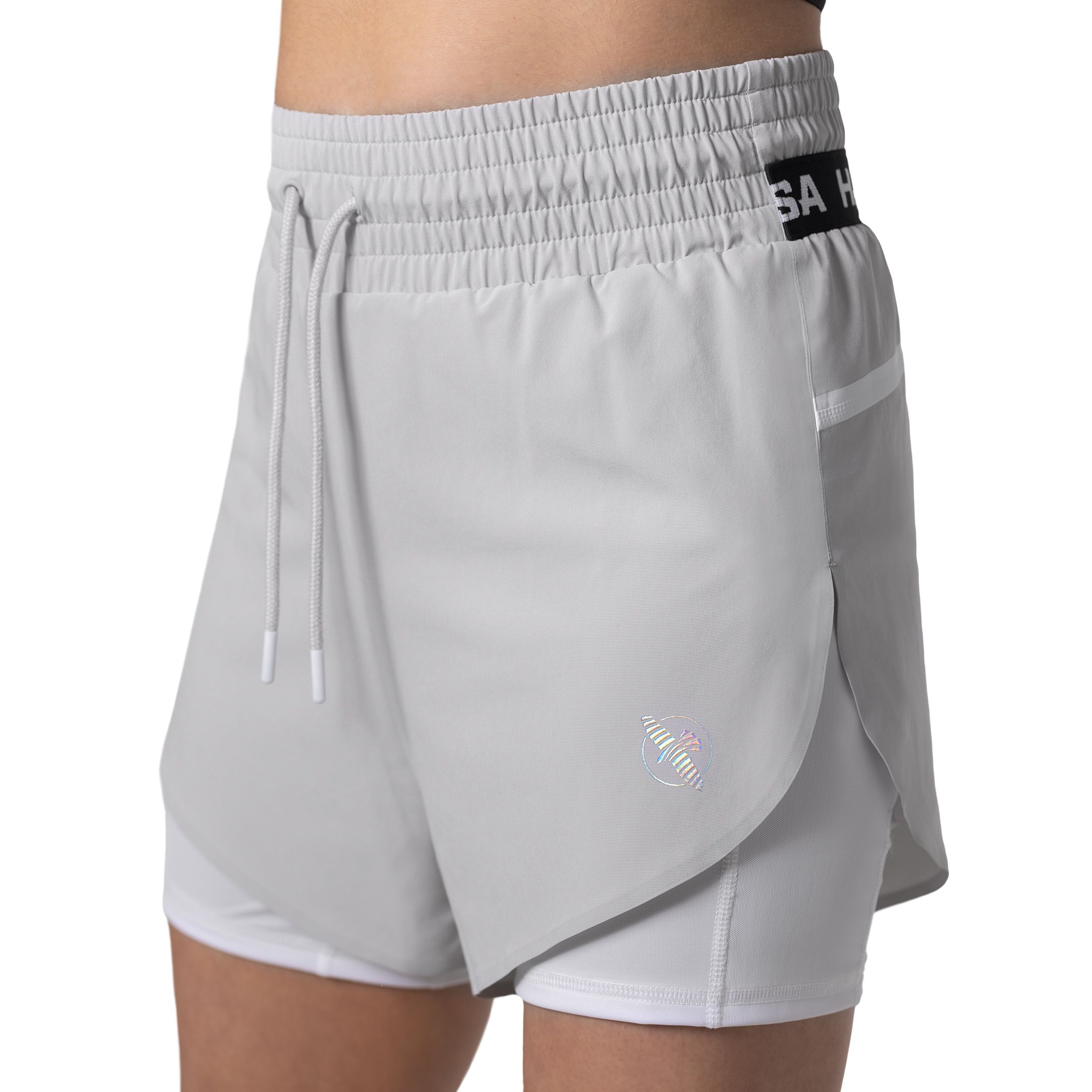 Hayabusa Women���s Mid Rise Layered Shorts