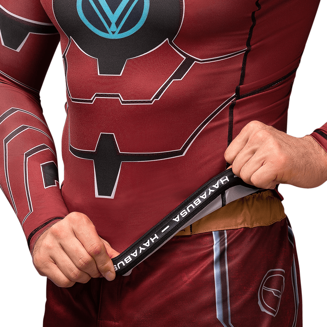 Marvel's Iron Man Long Sleeve Rash Guard - Image 4