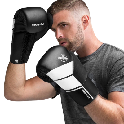 Hayabusa S4 Lace Up Boxing Gloves - Image 6