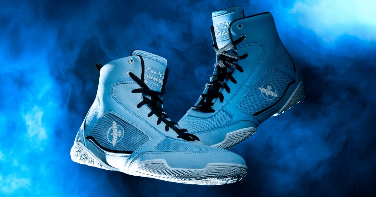 Hayabusa Boxing Shoes Blue Size 6 US Mens Lightweight Training Grip Athletic Gym Hayabusa Boxing Shoes | Best Boxing Boots main image 3