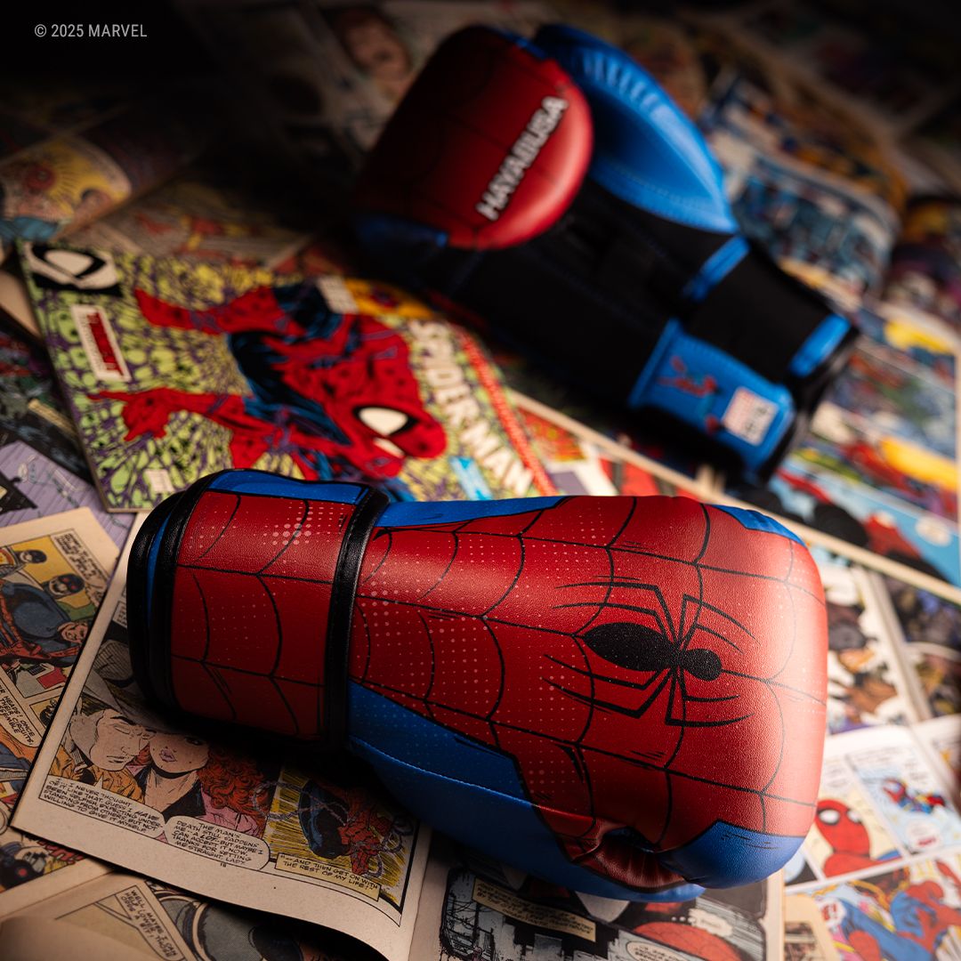 HAYABUSA ボクシンググローブ 16oz マーベル スパイダーマン Hayabusa | Marvel Spider-Man Boxing Gloves | Adults & Kids