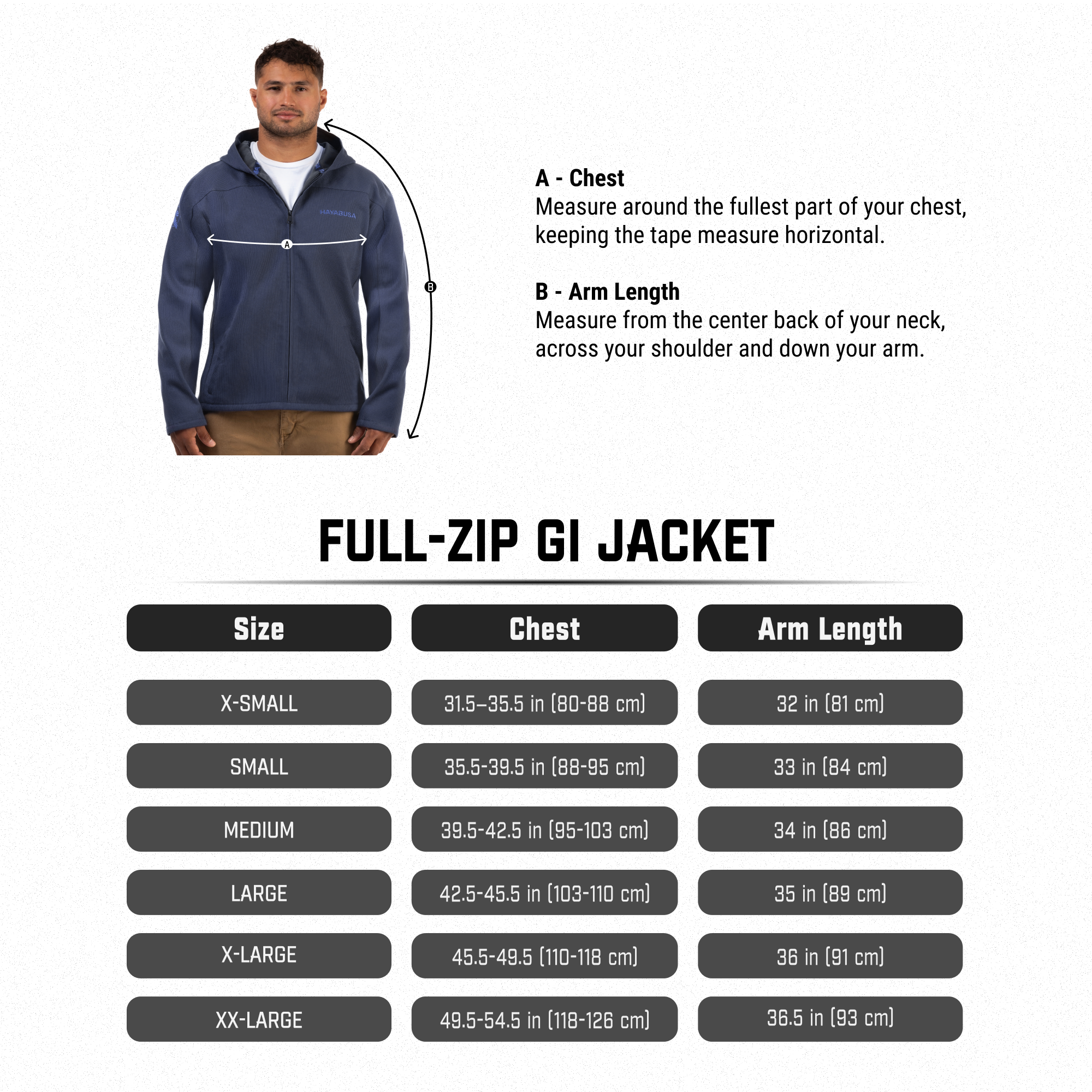 Full-Zip Gi Jacket