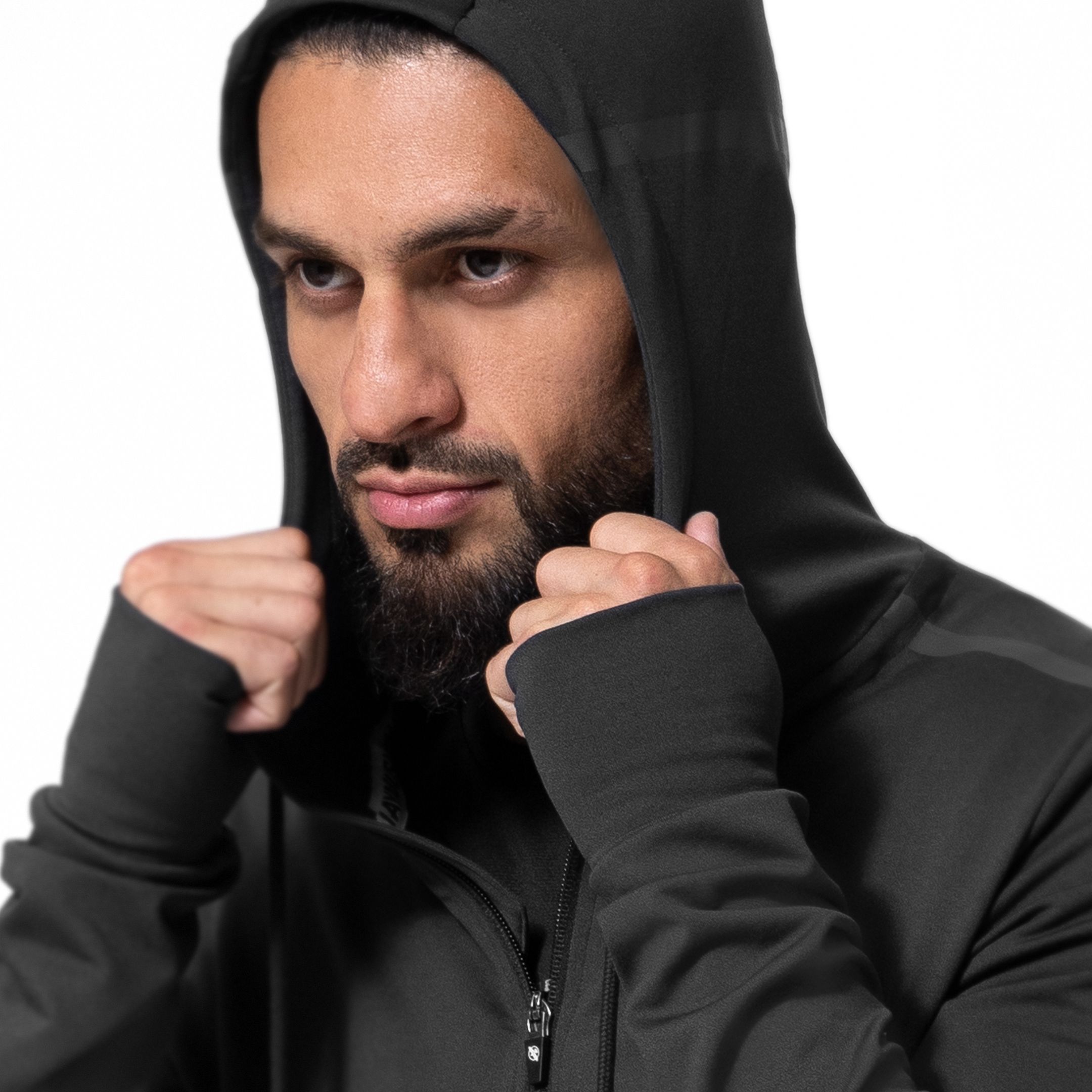 Hayabusa Men's Zip-Up Performance Hoodie | Performance Zip Up Jacket