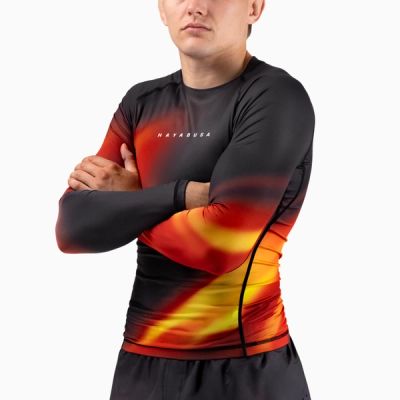 Hayabusa Men’s Apex Nova Long Sleeve Rash Guard - Image 3