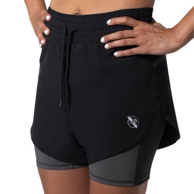 Hayabusa Women���s Mid Rise Layered Shorts