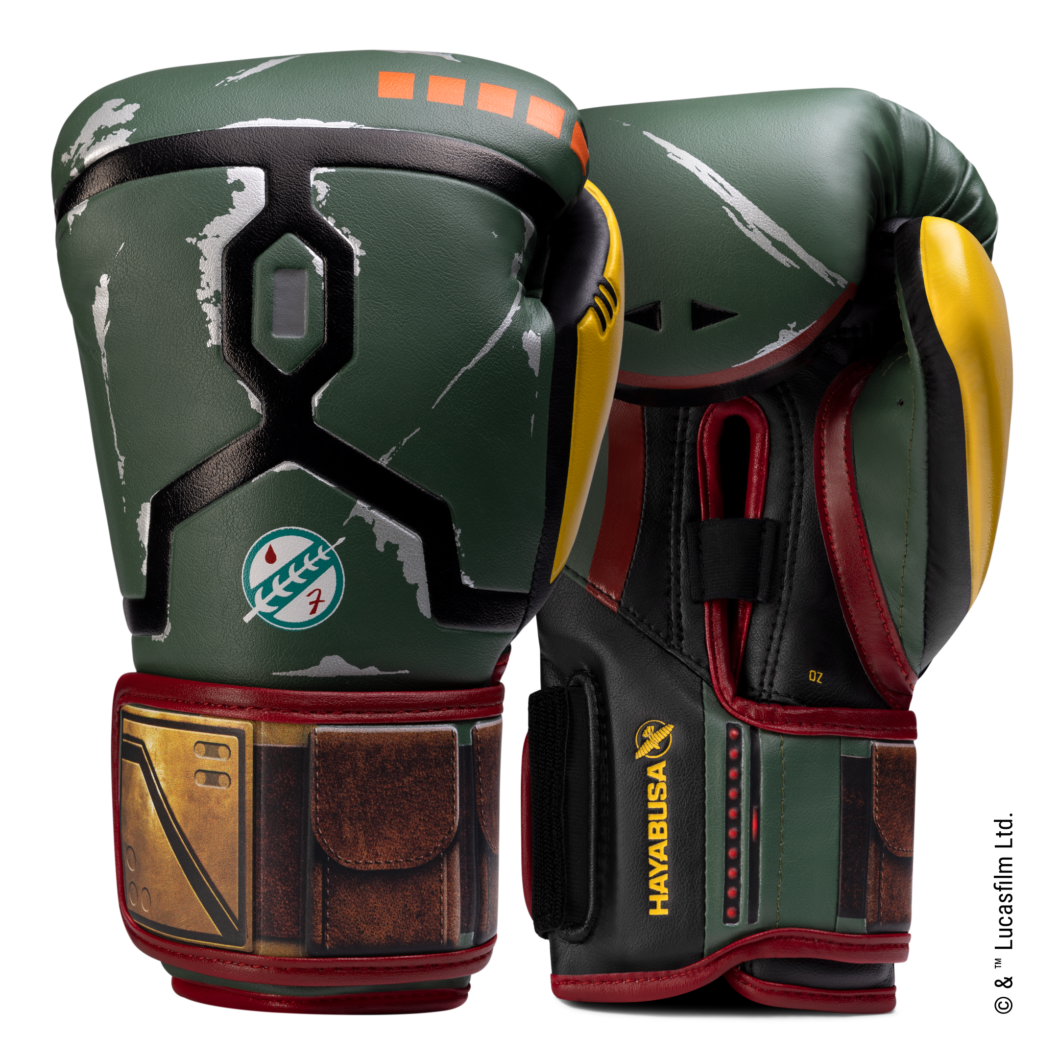 Star Wars Boba Fett Boxing Gloves - Image 1