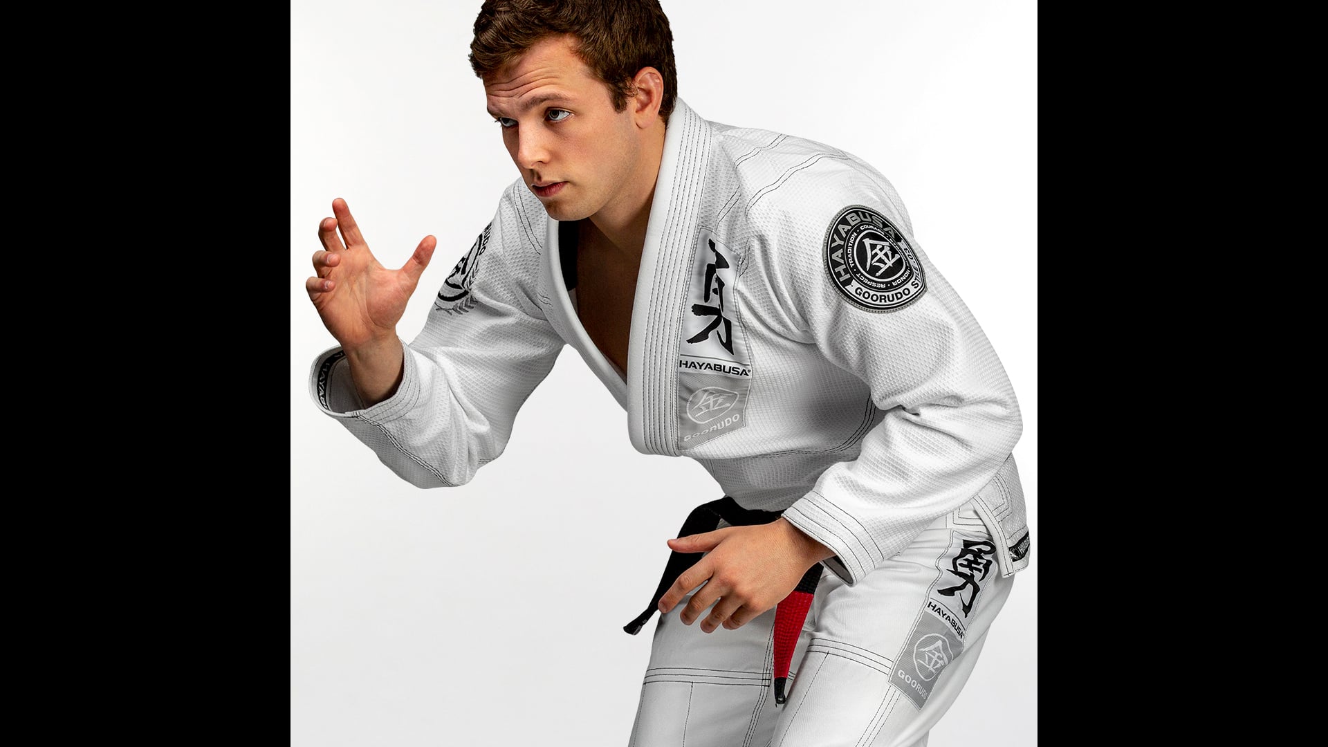 Hayabusa Goorudo 3 Gold Weave Jiu Jitsu Gi video thumbnail