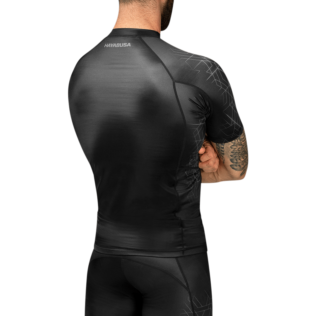 Hayabusa Geo Short Sleeve Rash Guard - Image 2